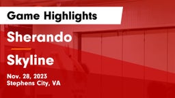 Sherando  vs Skyline  Game Highlights - Nov. 28, 2023