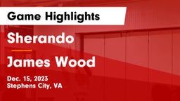 Sherando  vs James Wood  Game Highlights - Dec. 15, 2023
