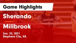 Sherando  vs Millbrook  Game Highlights - Jan. 22, 2021
