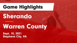 Sherando  vs Warren County  Game Highlights - Sept. 15, 2021