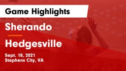 Sherando  vs Hedgesville  Game Highlights - Sept. 18, 2021