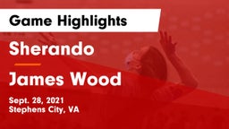 Sherando  vs James Wood  Game Highlights - Sept. 28, 2021