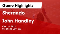 Sherando  vs John Handley  Game Highlights - Oct. 14, 2021