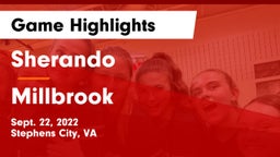 Sherando  vs Millbrook  Game Highlights - Sept. 22, 2022