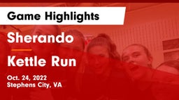 Sherando  vs Kettle Run  Game Highlights - Oct. 24, 2022