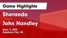 Sherando  vs John Handley  Game Highlights - Sept. 5, 2023