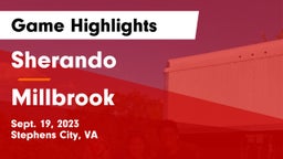 Sherando  vs Millbrook  Game Highlights - Sept. 19, 2023