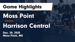 Moss Point  vs Harrison Central  Game Highlights - Dec. 28, 2020