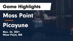 Moss Point  vs Picayune Game Highlights - Nov. 26, 2021