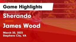 Sherando  vs James Wood  Game Highlights - March 30, 2023