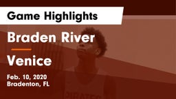 Braden River  vs Venice Game Highlights - Feb. 10, 2020