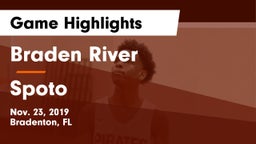 Braden River  vs Spoto Game Highlights - Nov. 23, 2019