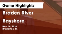 Braden River  vs Bayshore Game Highlights - Nov. 20, 2020
