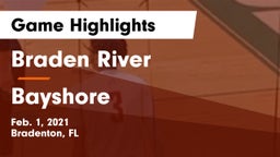 Braden River  vs Bayshore Game Highlights - Feb. 1, 2021