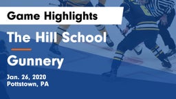 The Hill School vs Gunnery  Game Highlights - Jan. 26, 2020