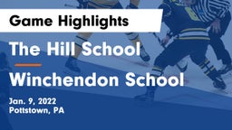 The Hill School vs Winchendon School Game Highlights - Jan. 9, 2022