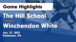The Hill School vs Winchendon White Game Highlights - Jan. 27, 2023