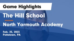 The Hill School vs North Yarmouth Academy Game Highlights - Feb. 25, 2023