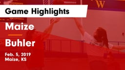 Maize  vs Buhler  Game Highlights - Feb. 5, 2019