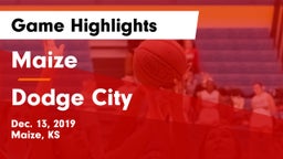 Maize  vs Dodge City  Game Highlights - Dec. 13, 2019