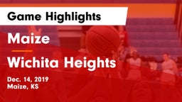 Maize  vs Wichita Heights  Game Highlights - Dec. 14, 2019