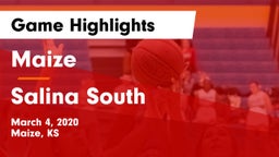 Maize  vs Salina South  Game Highlights - March 4, 2020
