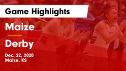 Maize  vs Derby  Game Highlights - Dec. 22, 2020