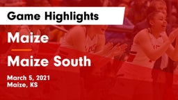 Maize  vs Maize South  Game Highlights - March 5, 2021