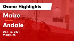 Maize  vs Andale  Game Highlights - Dec. 10, 2021