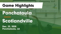 Ponchatoula  vs Scotlandville  Game Highlights - Dec. 23, 2020