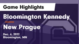 Bloomington Kennedy  vs New Prague  Game Highlights - Dec. 6, 2022