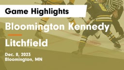 Bloomington Kennedy  vs Litchfield  Game Highlights - Dec. 8, 2023