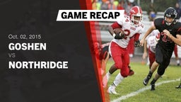 Recap: Goshen  vs. Northridge 2015