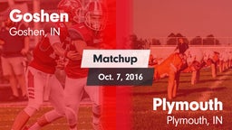 Matchup: Goshen  vs. Plymouth  2016