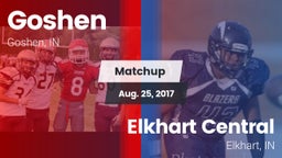 Matchup: Goshen  vs. Elkhart Central  2017