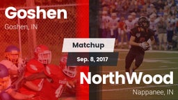 Matchup: Goshen  vs. NorthWood  2017