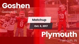 Matchup: Goshen  vs. Plymouth  2017