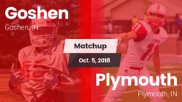 Matchup: Goshen  vs. Plymouth  2018