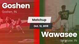 Matchup: Goshen  vs. Wawasee  2018