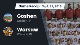 Recap: Goshen  vs. Warsaw  2018