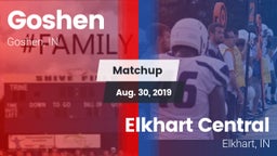 Matchup: Goshen  vs. Elkhart Central  2019
