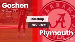 Matchup: Goshen  vs. Plymouth  2019
