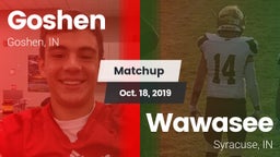 Matchup: Goshen  vs. Wawasee  2019