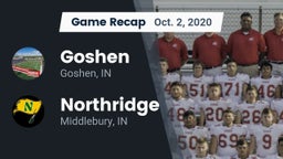 Recap: Goshen  vs. Northridge  2020