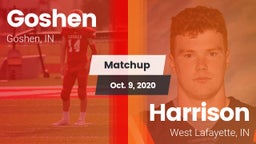 Matchup: Goshen  vs. Harrison  2020