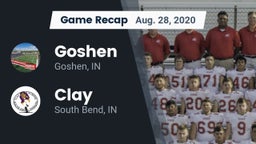 Recap: Goshen  vs. Clay  2020