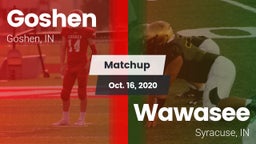 Matchup: Goshen  vs. Wawasee  2020
