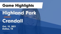 Highland Park  vs Crandall  Game Highlights - Oct. 15, 2021