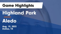 Highland Park  vs Aledo  Game Highlights - Aug. 19, 2023