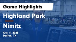 Highland Park  vs Nimitz  Game Highlights - Oct. 6, 2023